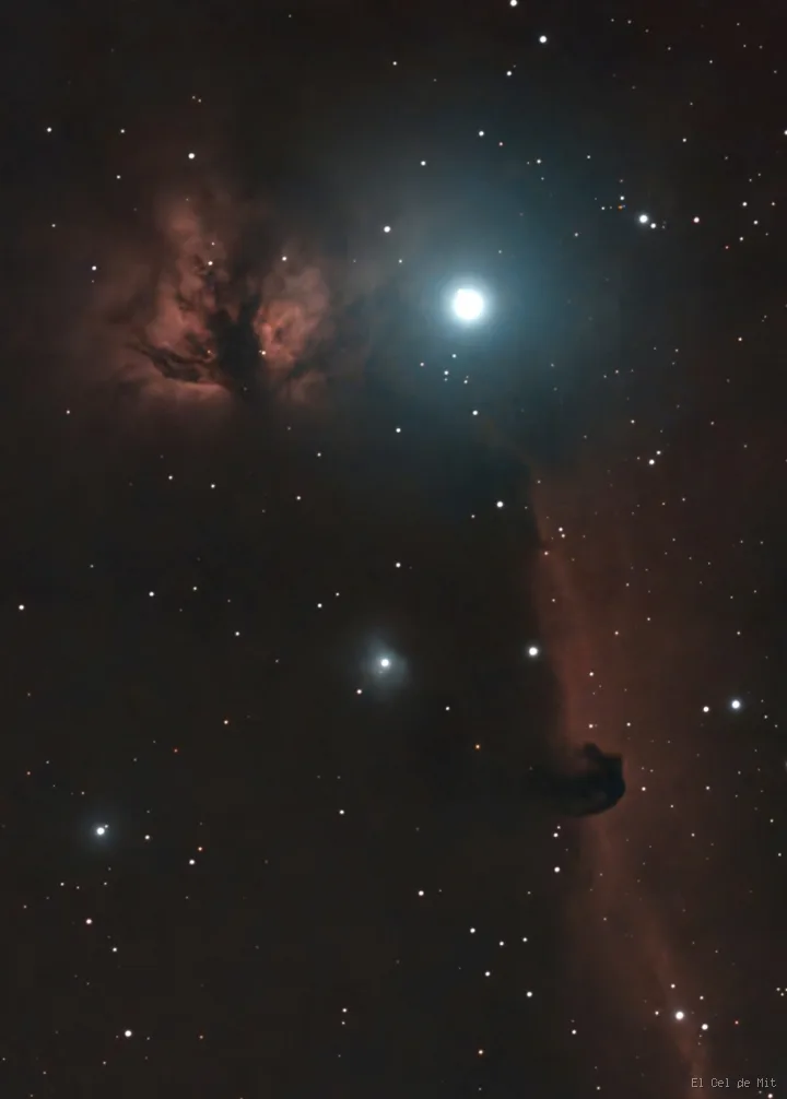 IC 434 - La Nebulosa de la Llama y la Nebulosa Cabeza de Caballo