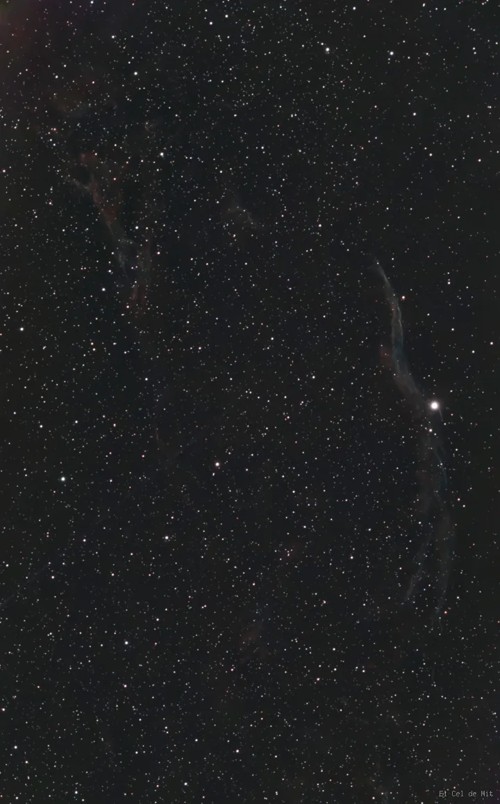 Imagen de NGC 6960 La Escoba de la Bruja