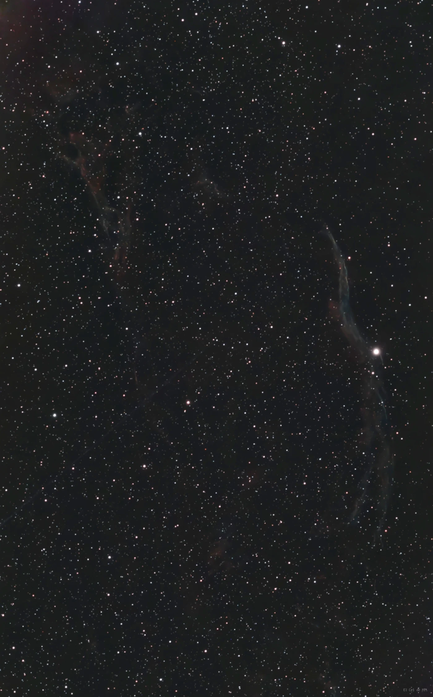 Imagen de NGC 6960 La Escoba de la Bruja