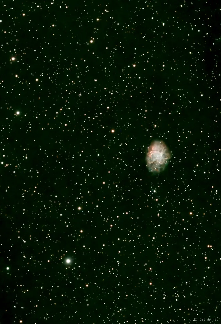 Imagen de M1 La Nebulosa del Cangrejo
