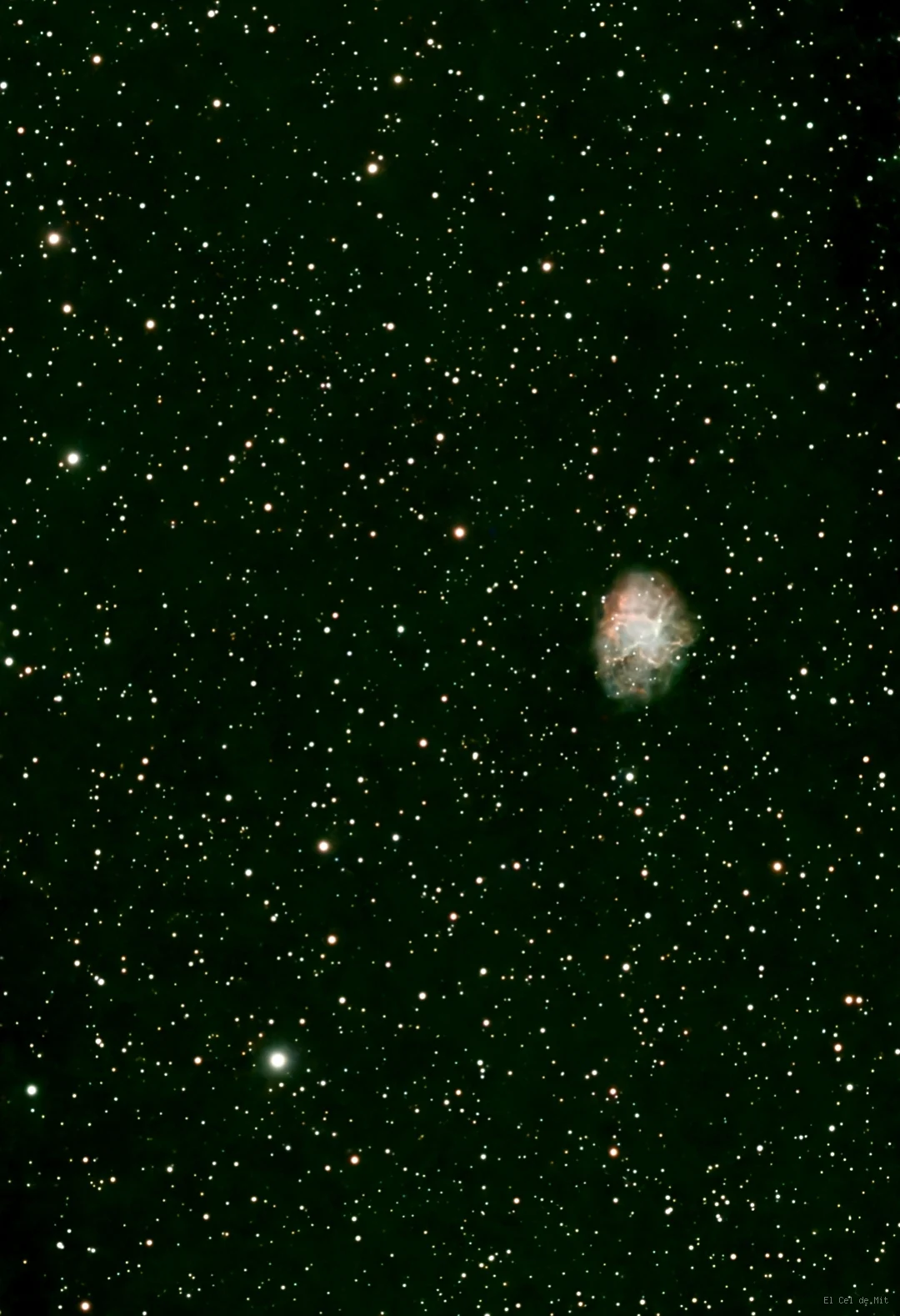 Imagen de M1 La Nebulosa del Cangrejo