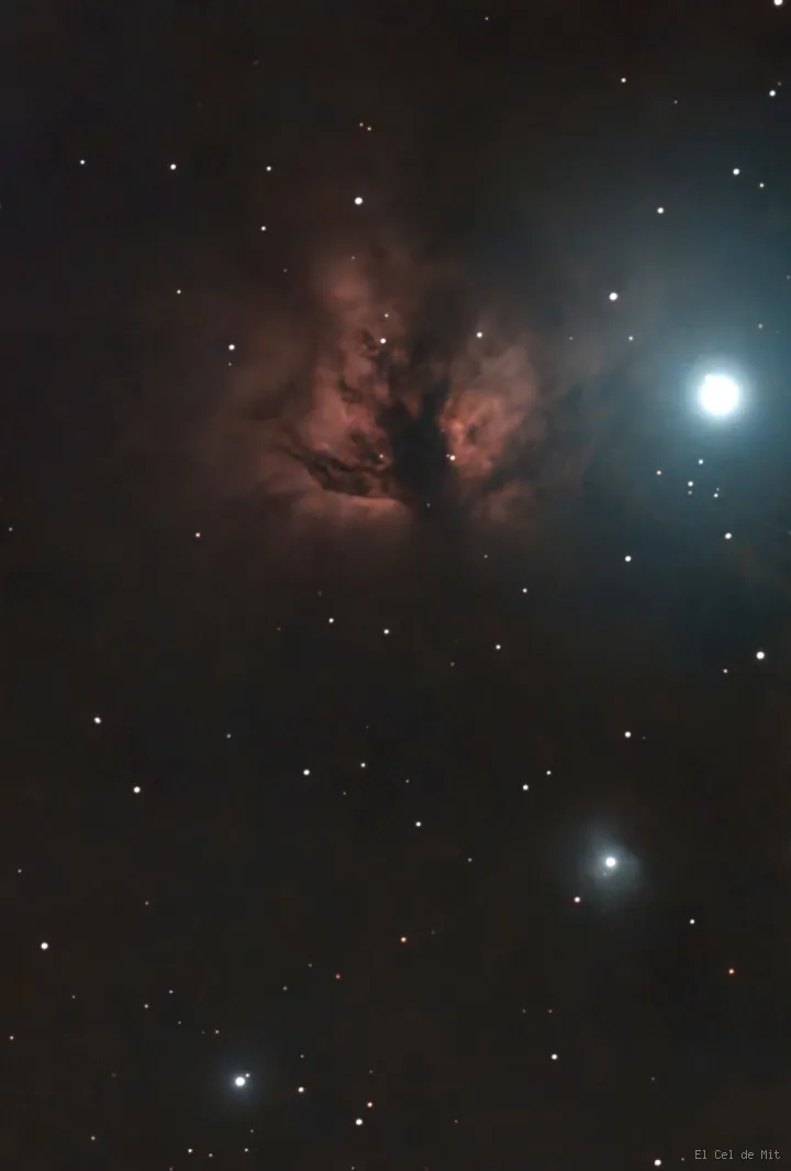 IC 434 - La Nebulosa de la Llama y la Nebulosa Cabeza de Caballo