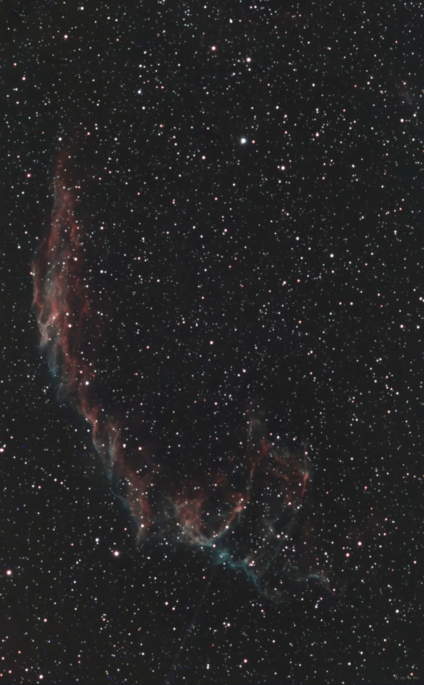 Imagen de NGC 6992 La Nebulosa del Velo