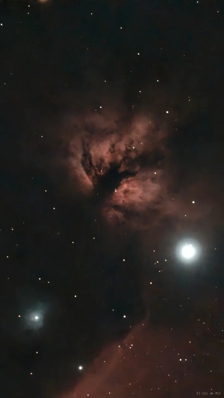 IC 434 - La Nebulosa de la Llama y la Nebulosa Cabeza de Caballo