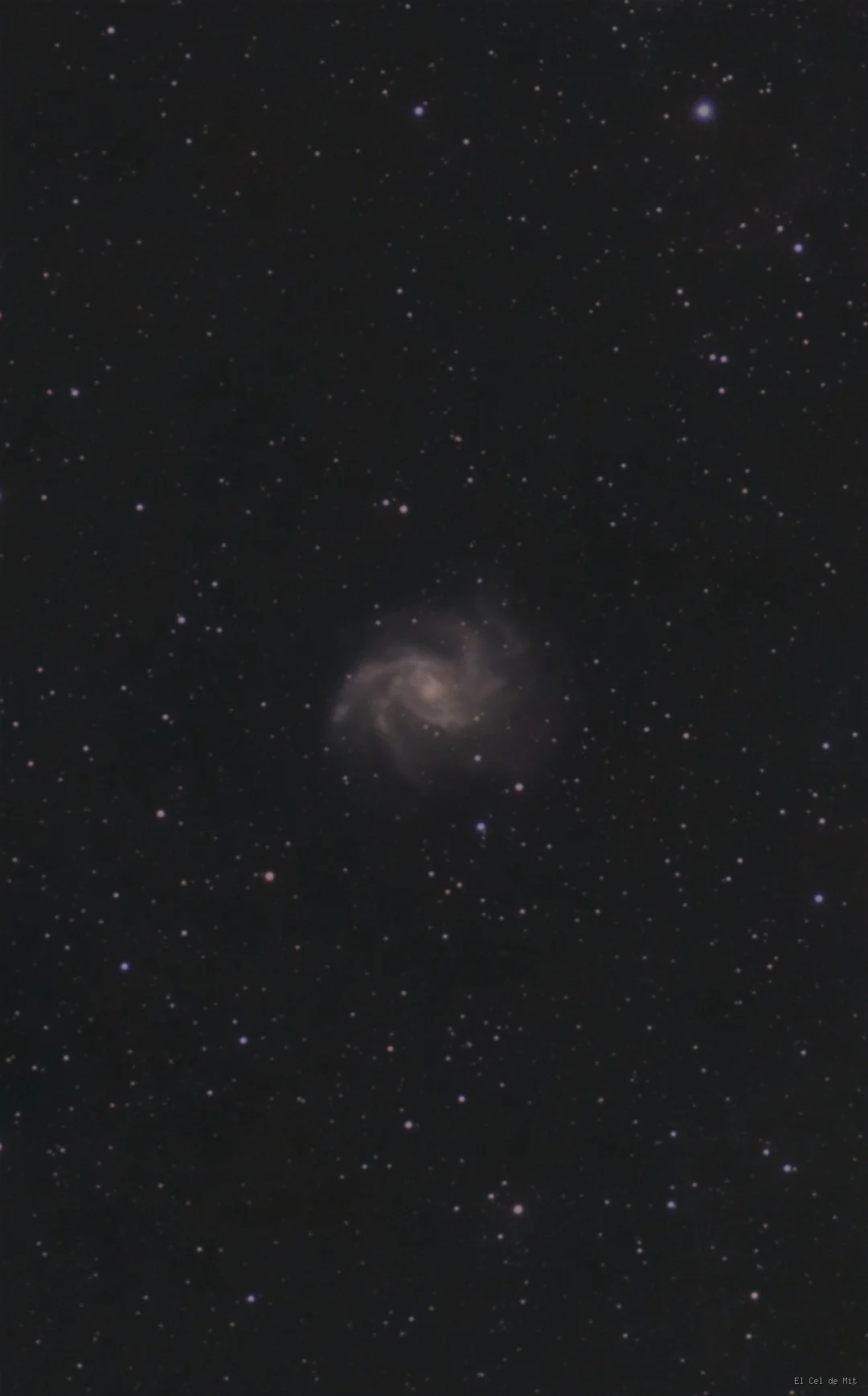 Imagen de NGC 6946 Galaxia de los Fuegos Artificiales