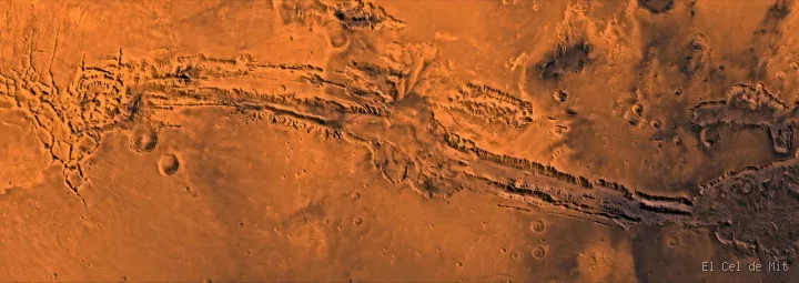 Valles Marineris en Marte