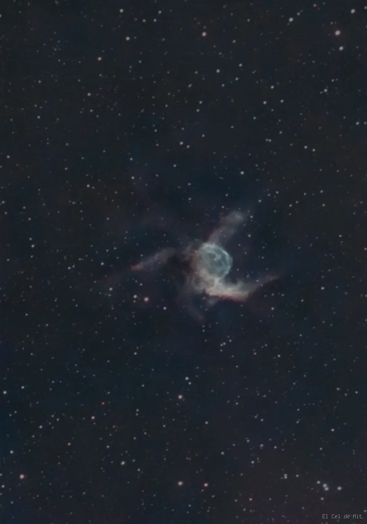 Imagen de NGC 2359 - Nebulosa del Casco de Thor
