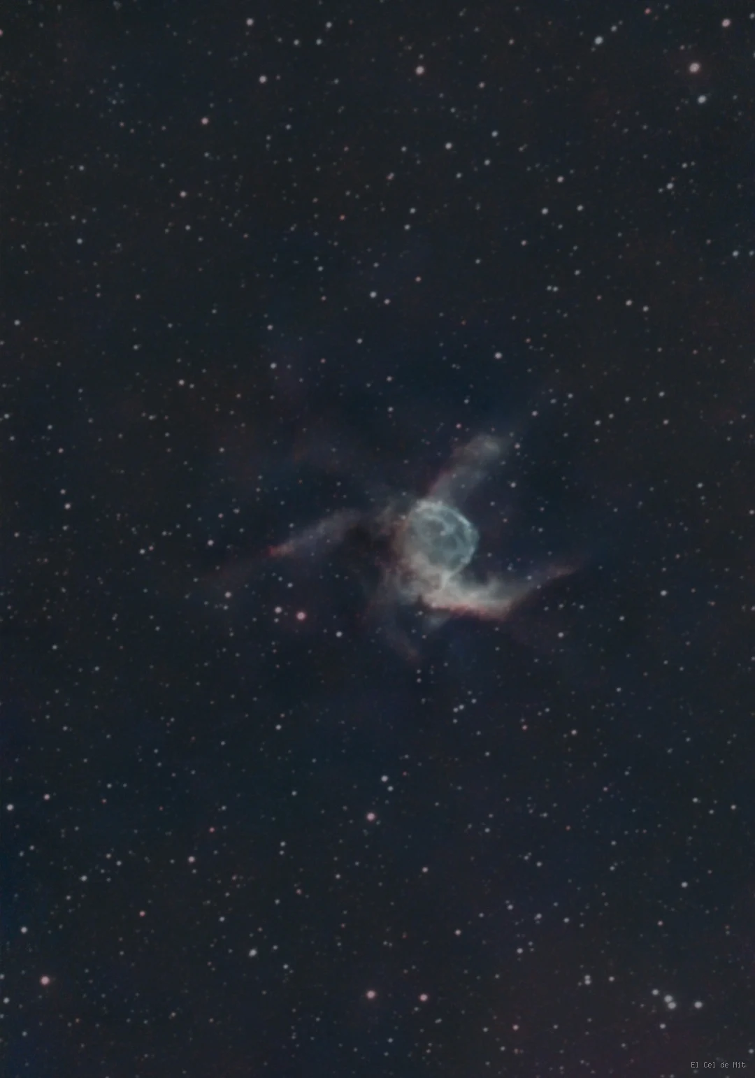 Imagen de NGC 2359 - Nebulosa del Casco de Thor