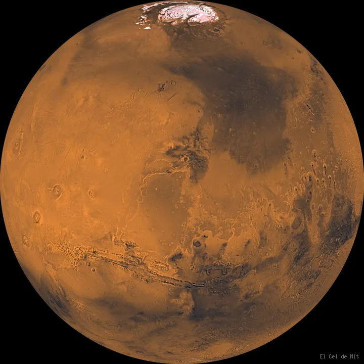 Imagen del planeta Marte