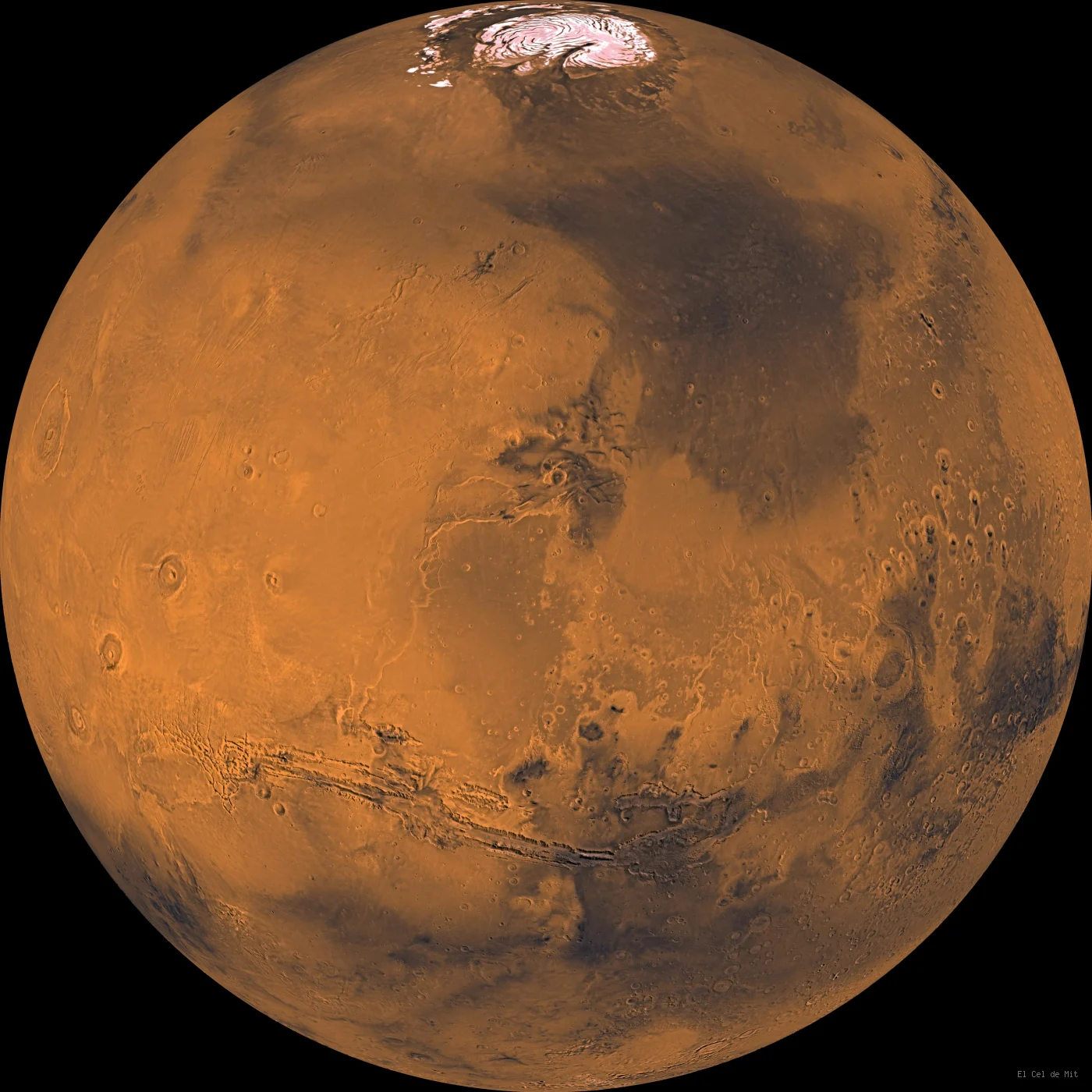 Imagen del planeta Marte