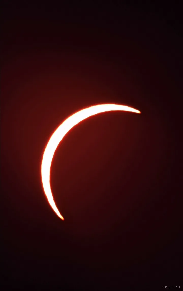 Eclipse total de Sol de 2026 desde Poblet