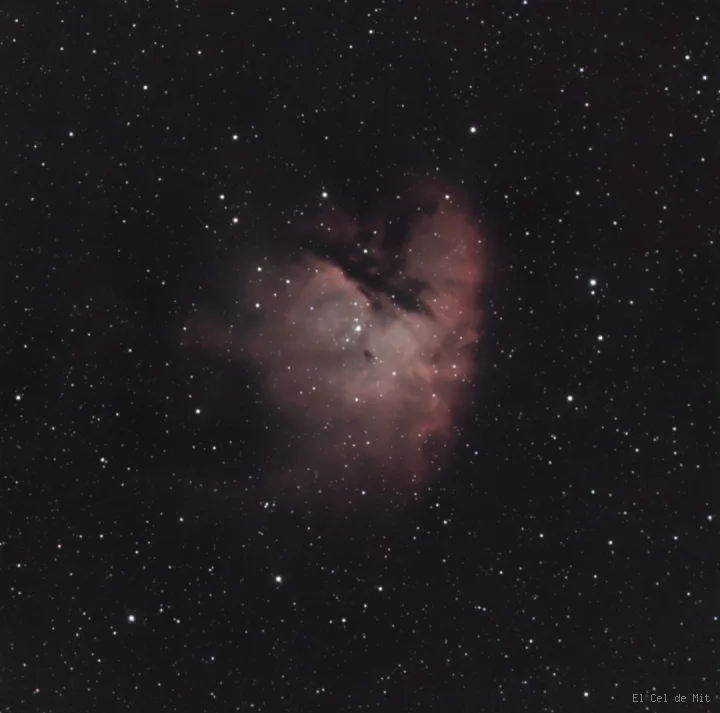 Fotografia de NGC 281 La Nebulosa Pacman