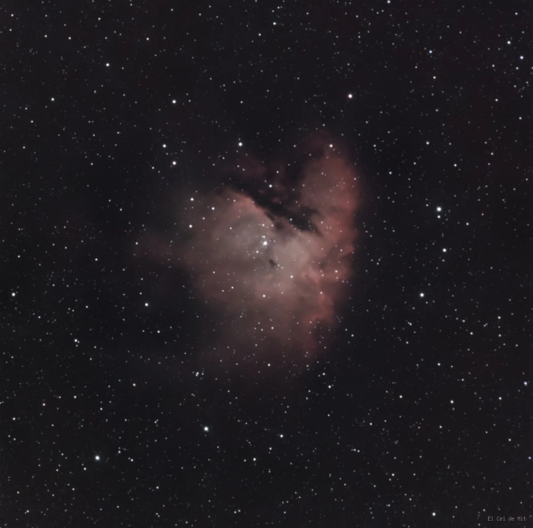 Fotografia de NGC 281 La Nebulosa Pacman