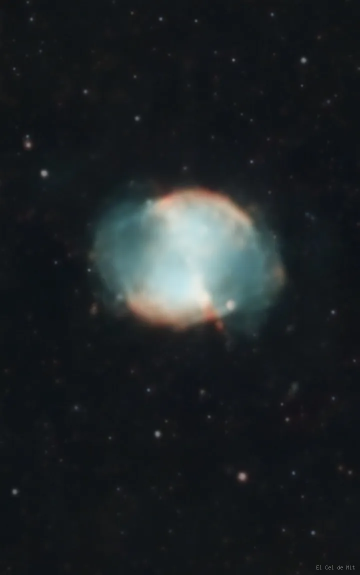M27 La Nebulosa Dumbbell