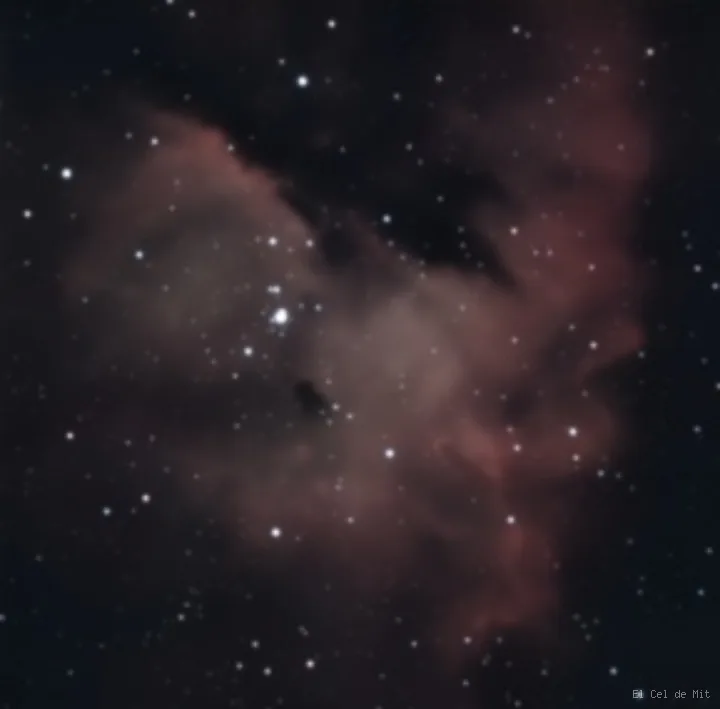 NGC 281 - La Nebulosa Pacman